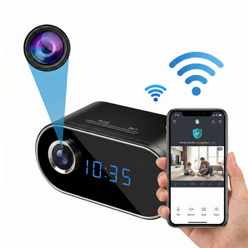 HD WiFi Clock Camera