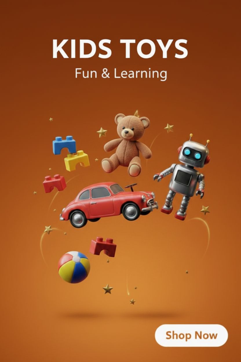 Kids Toys Banner